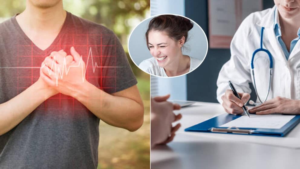 smiech zdravie srdce