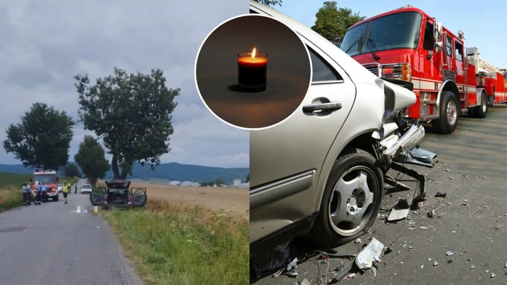 Nehoda pri obci Ražňany