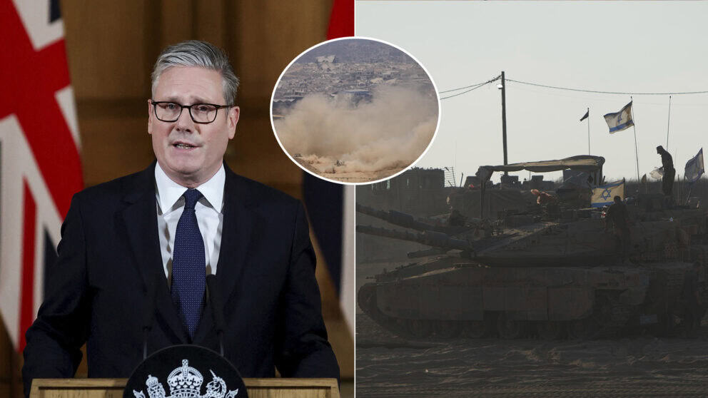 Britský premiér Keir Starmer Izrael vojna Gaza