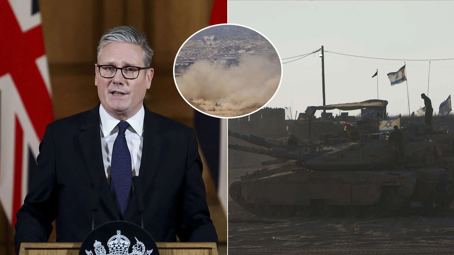 Britský premiér Keir Starmer Izrael vojna Gaza