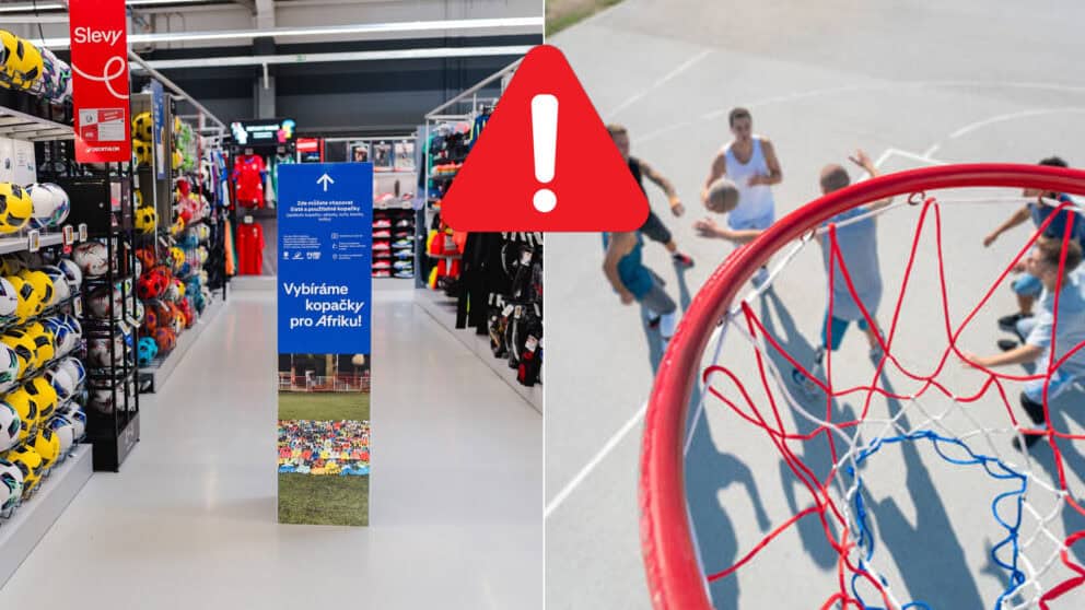Decathlon basketbalový kôš