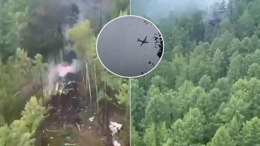 Havária lietadla v Rusku lietadlo An-24