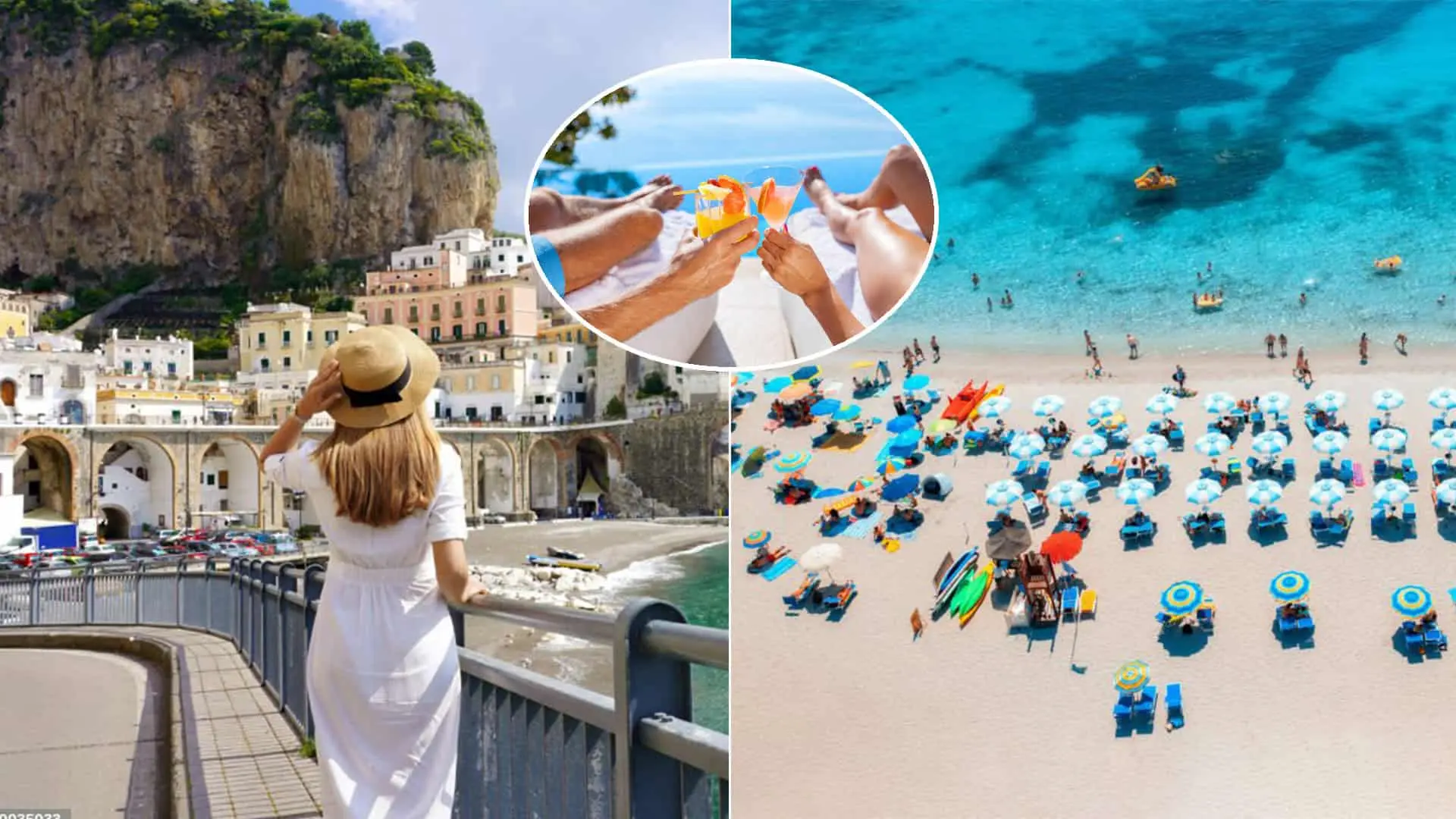 Taliansko dovolenka pláž