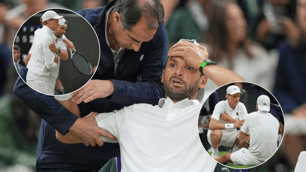 Sinner, Dimitrov, Wimbledon