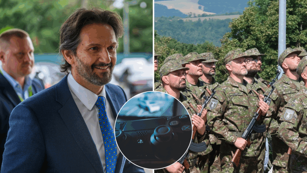 Kaliňák, armáda, nákup, playstation