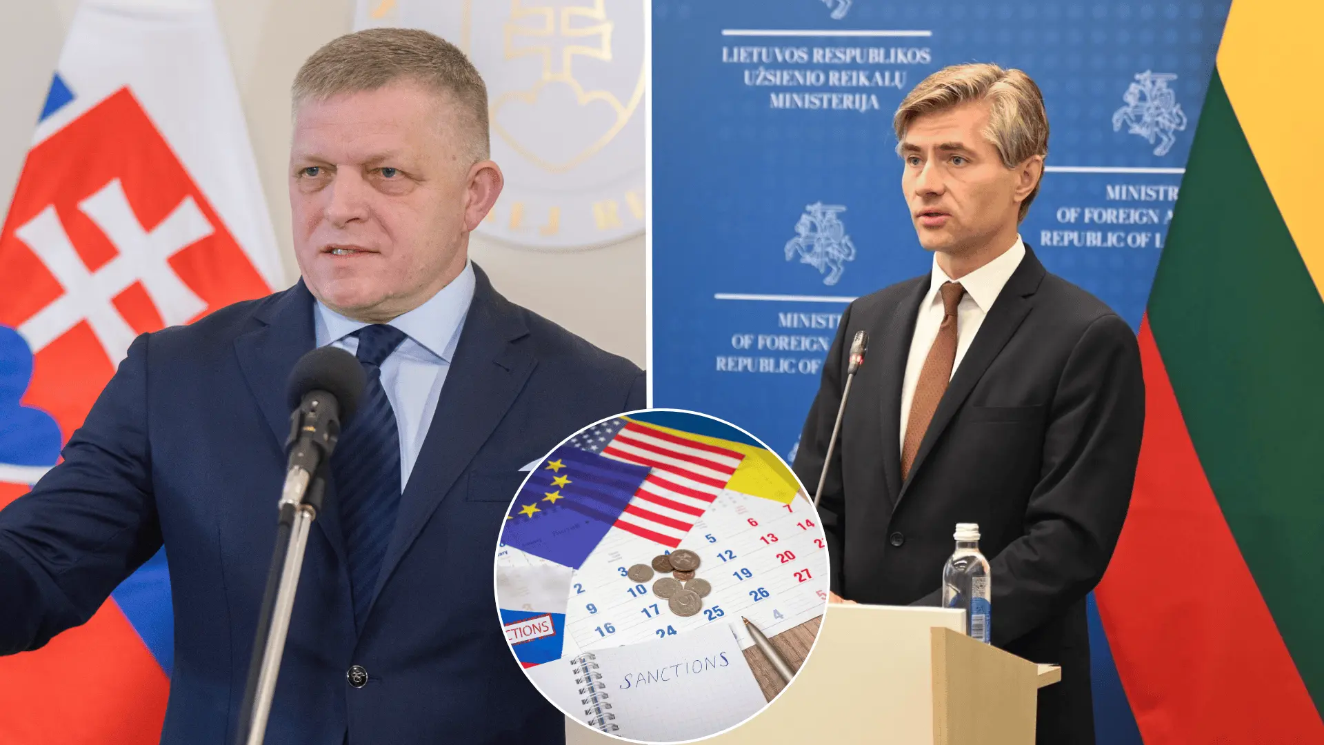 Litva, Slovensko, sankcie, odkaz