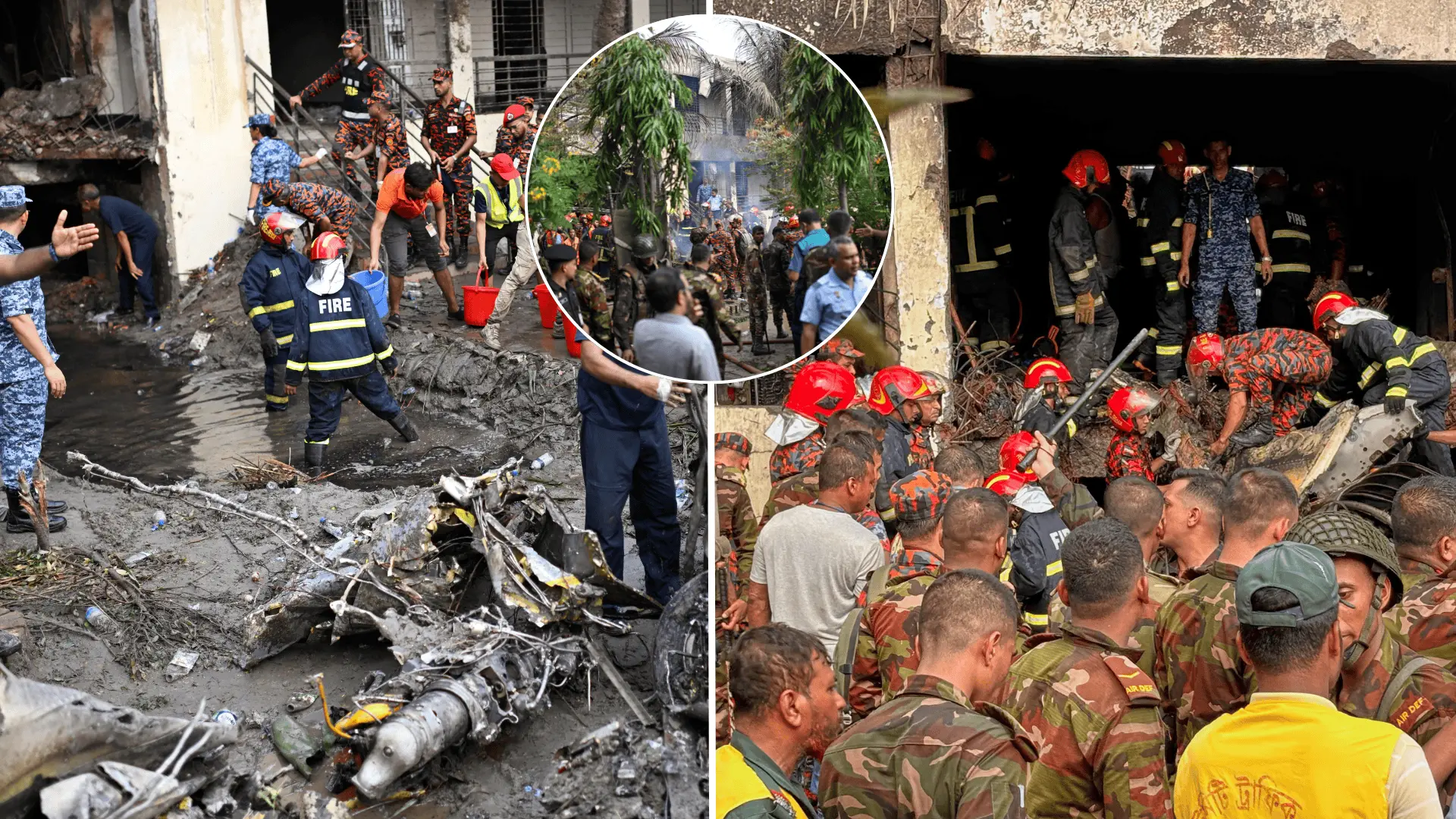 Bangladéš, havária, lietadlo