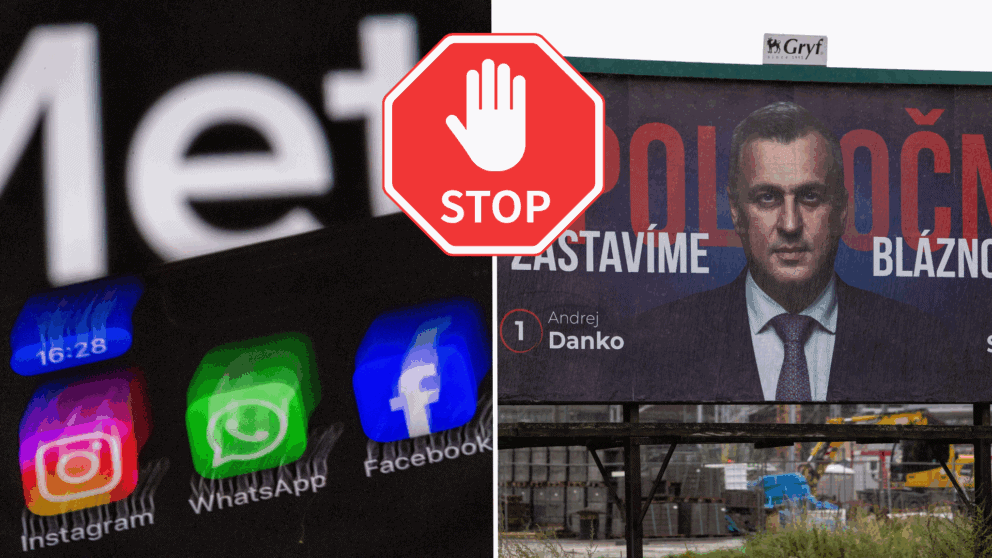 Meta, reklamy, politické