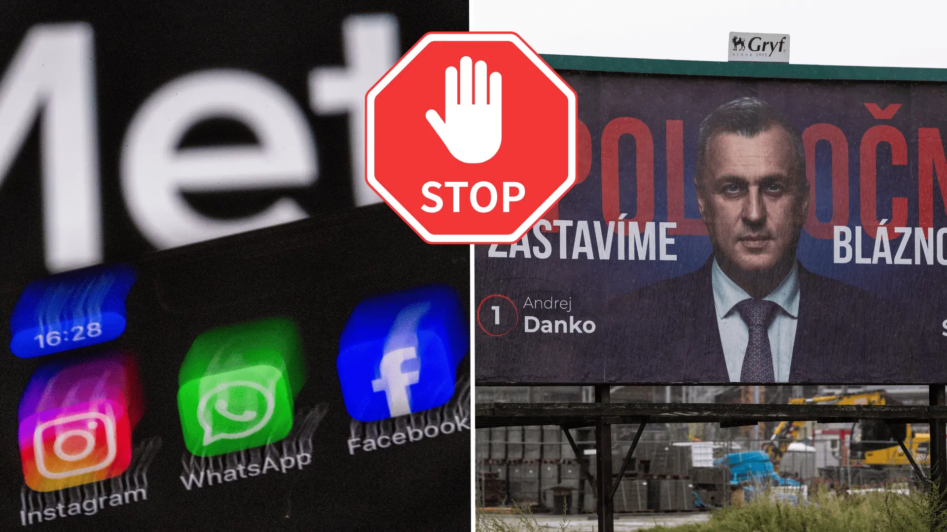 Meta, reklamy, politické