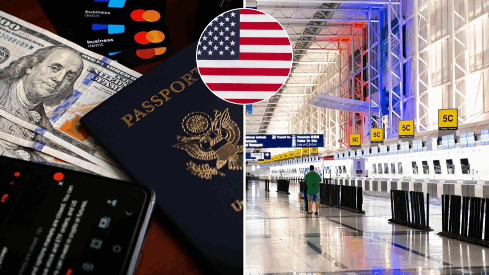 USA, poplatky, víza