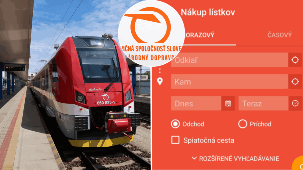 ZSSK, lístky, sprievodca