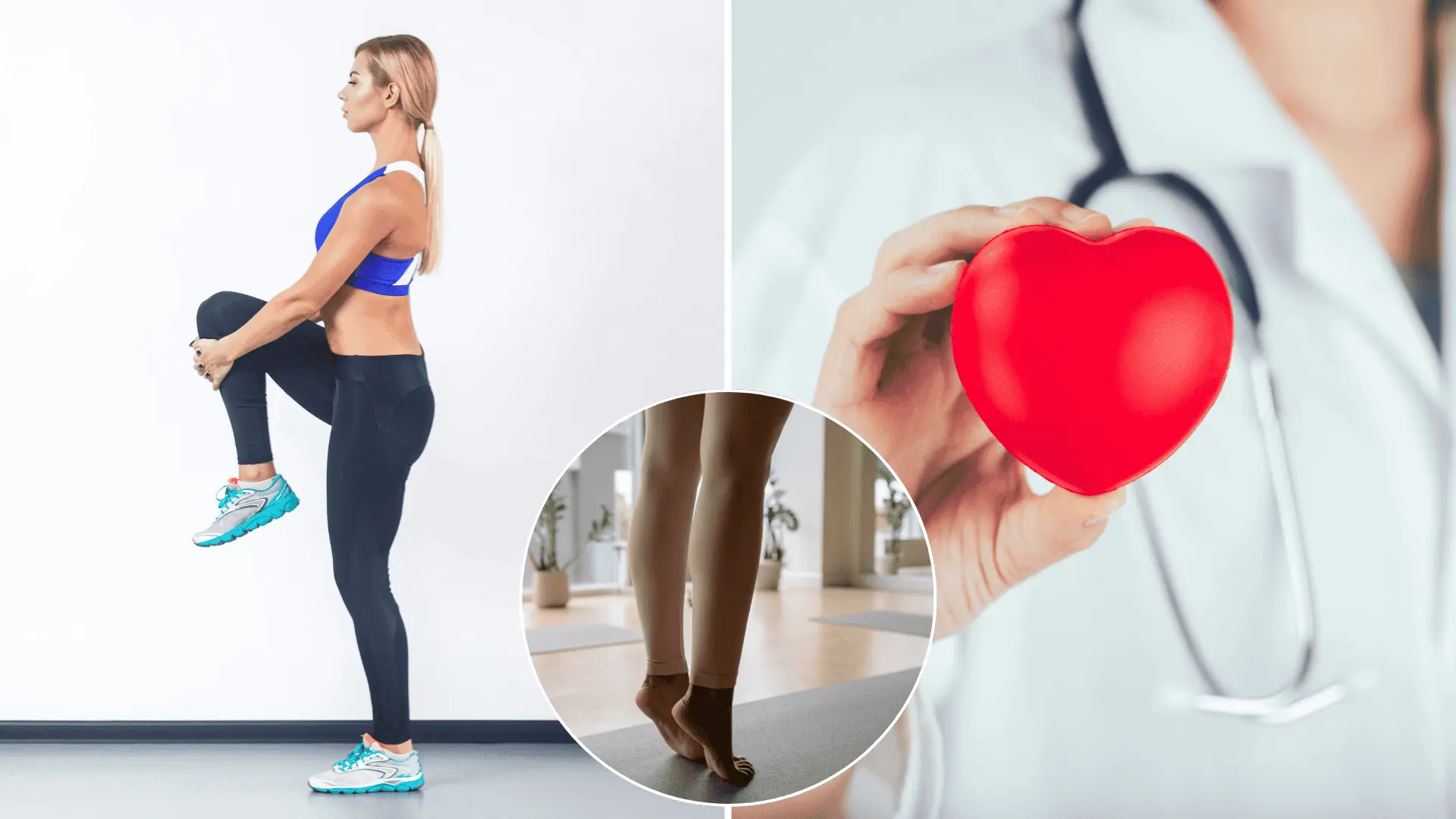 zdravie, stáť na jednej nohe