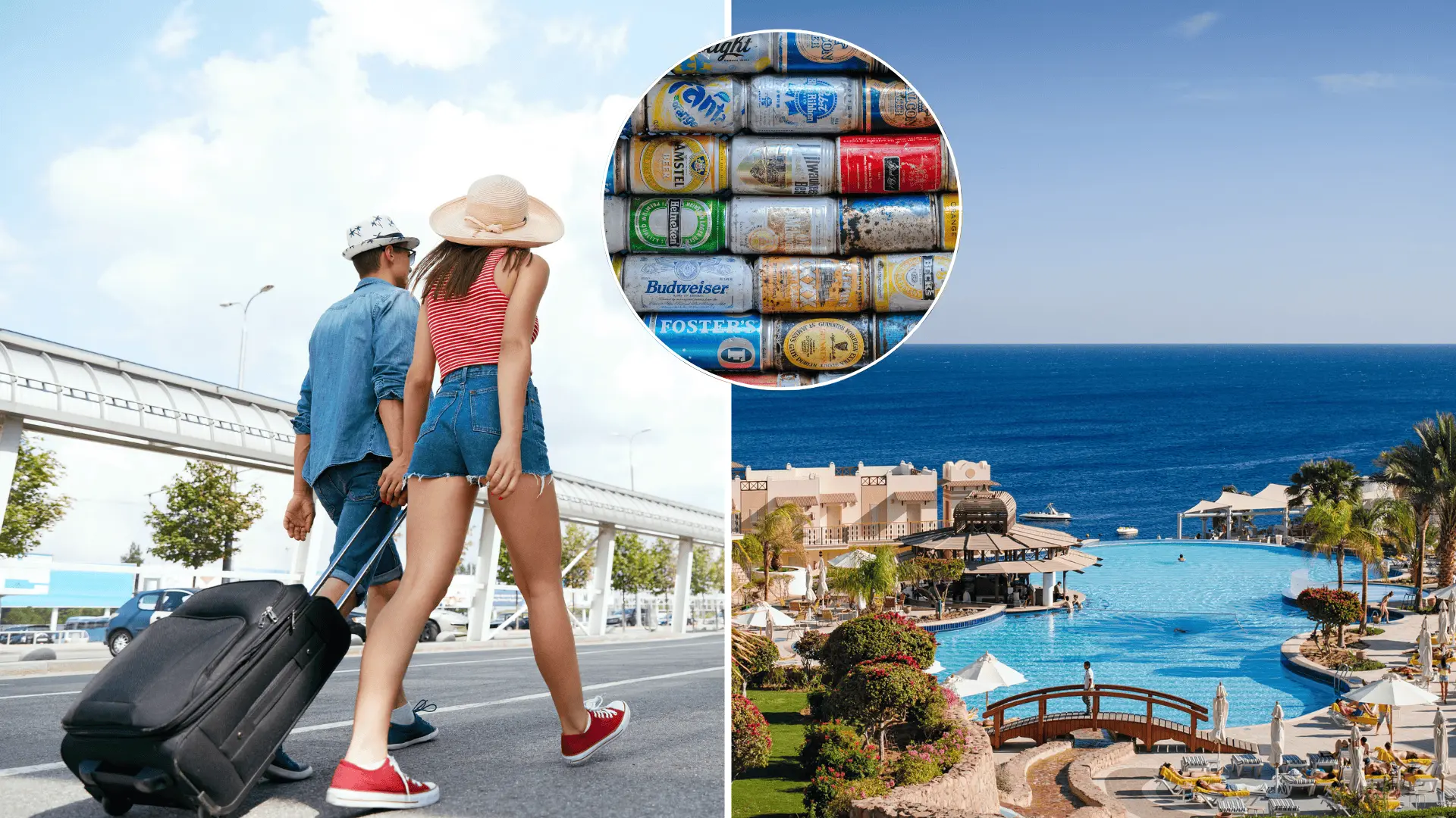 Česi, dovolenka, Egypt, pivo