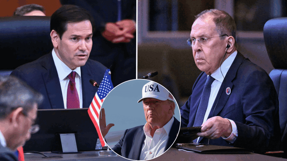Rubio, Lavrov, Trump