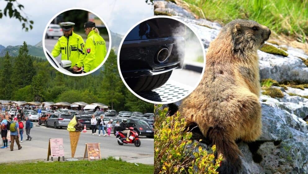 Vo Vysokých Tatrách kontrolujú emisie a preťaženie áut priamo na ceste