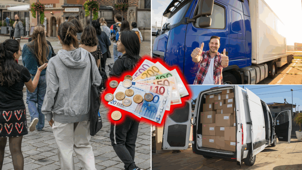 cudzinci vodiči eur