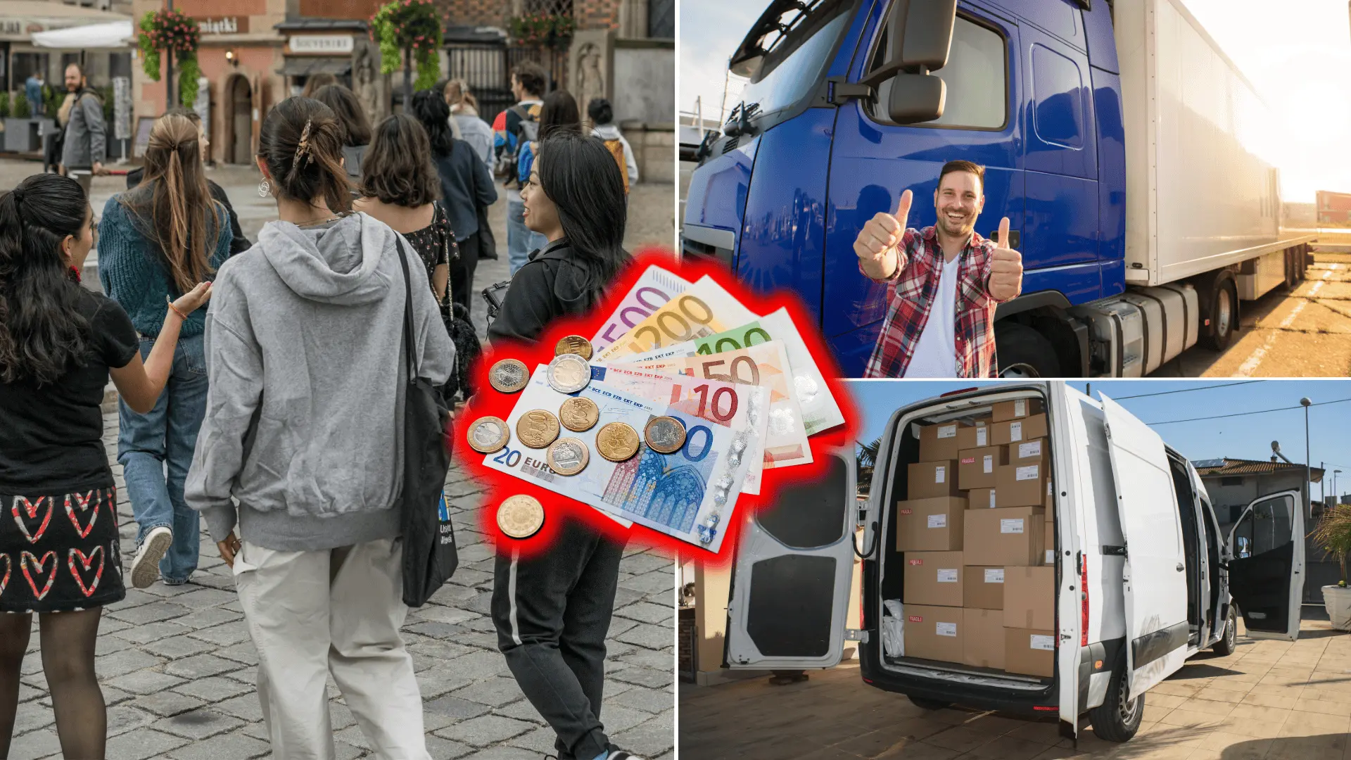 cudzinci vodiči eur