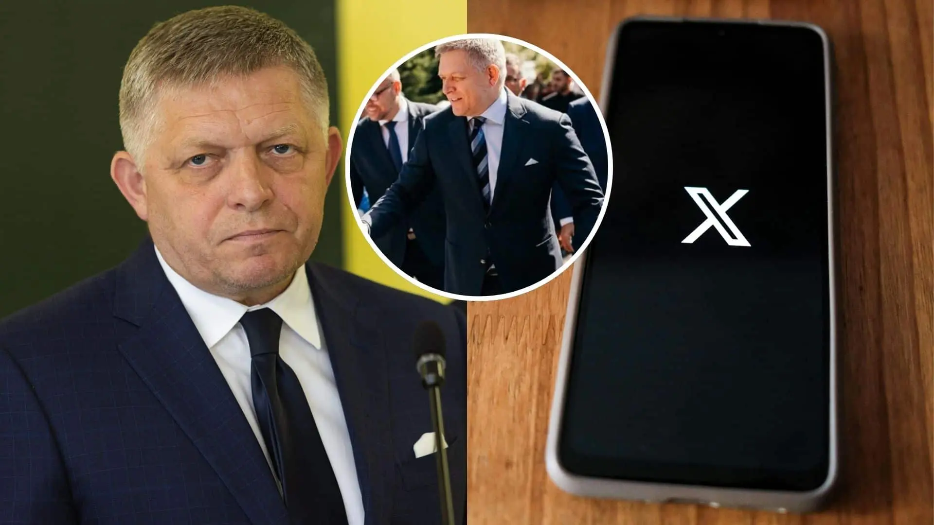 Koho sleduje Robert Fico na sieti X?