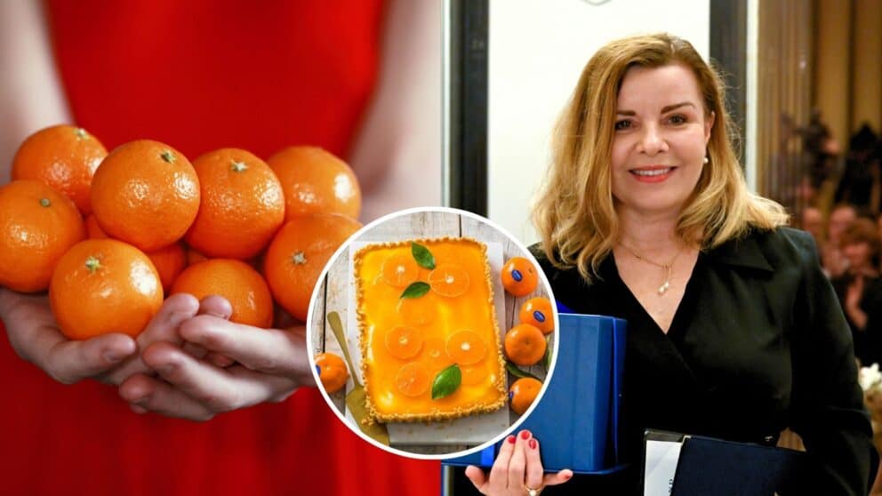 Tvarohový koláč s ovocím patrí medzi herečkine najobľúbenejšie recepty.