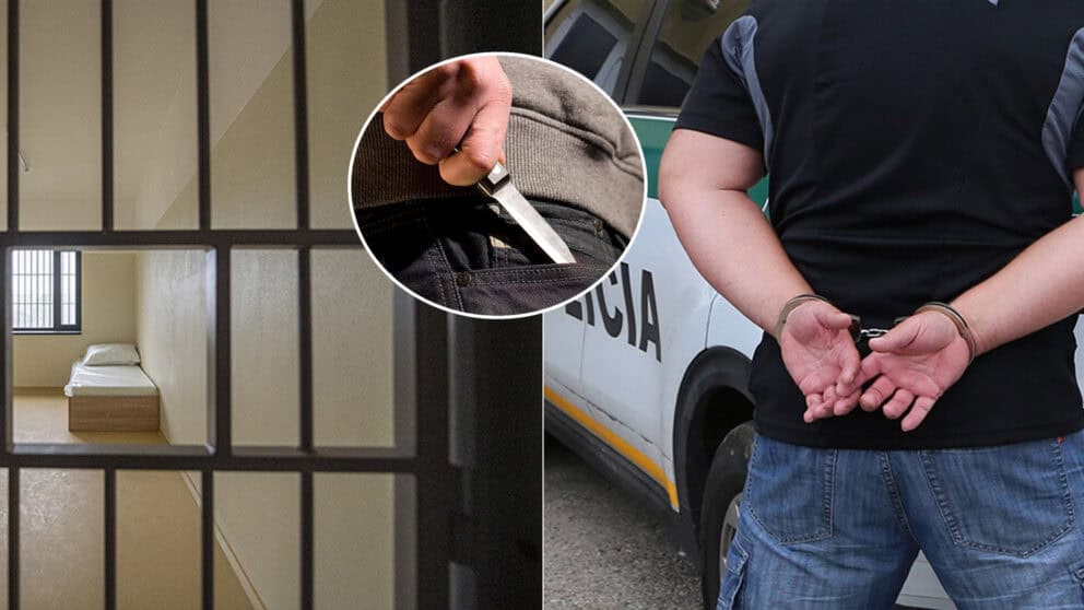 napadnutie nožom cela väzenie polícia putá