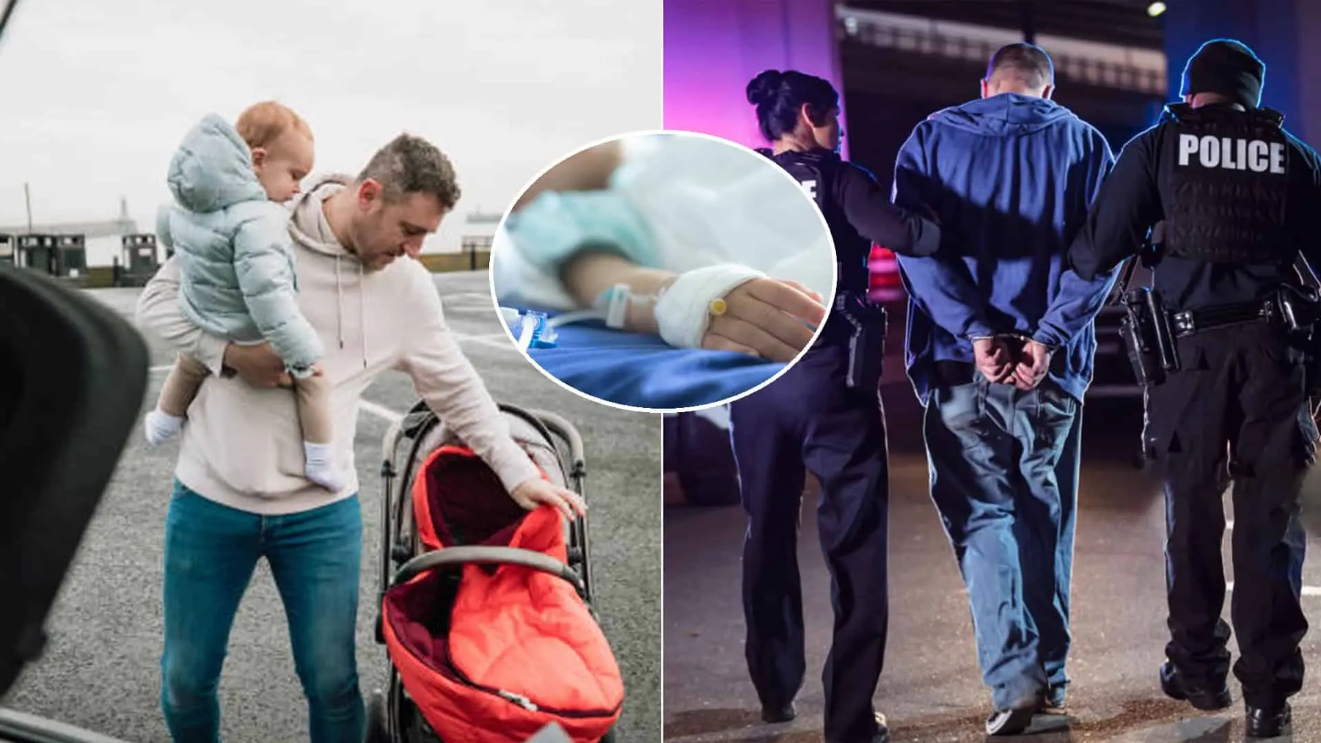 polícia putá dieťa