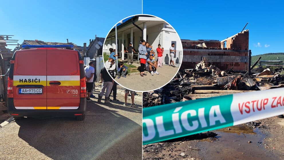 požiar osada Spišský Štiavnik