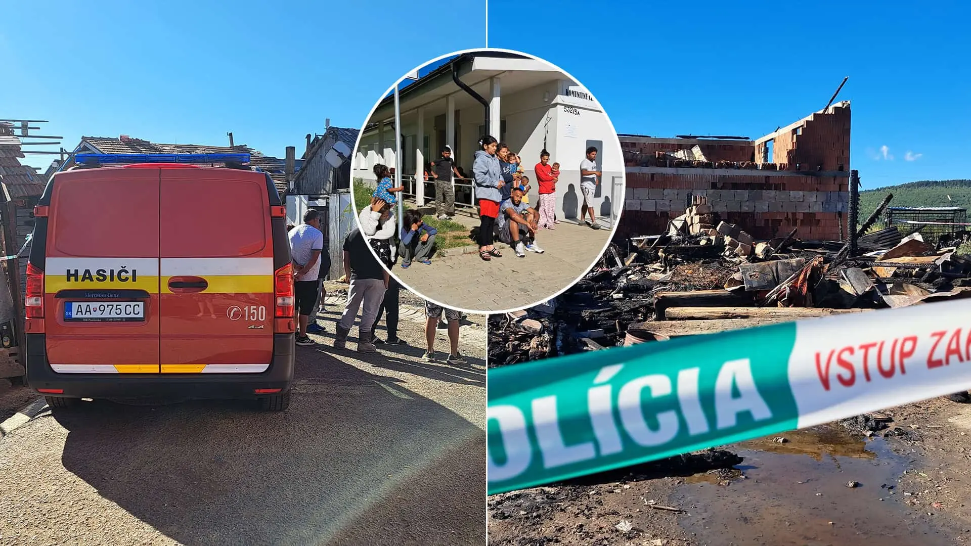 požiar osada Spišský Štiavnik