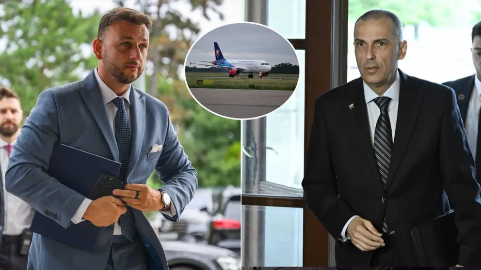 šutaj eštok žilinka a vládny špeciál lietadlo SR