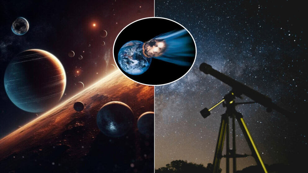 vesmír planéty ďalekohľad