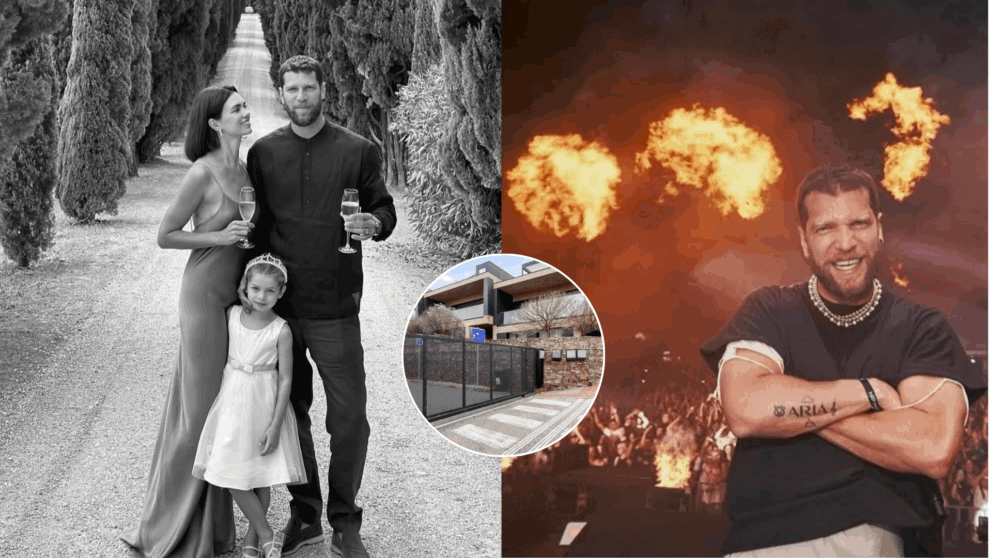 Majk Spirit s rodinou