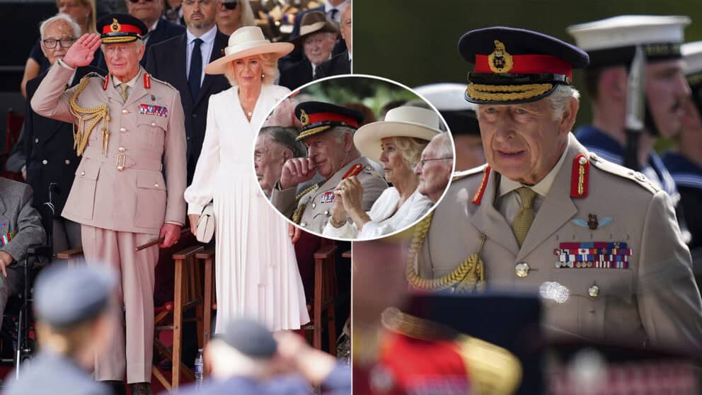 Britský kráľ Karol III. a kráľovná Camilla