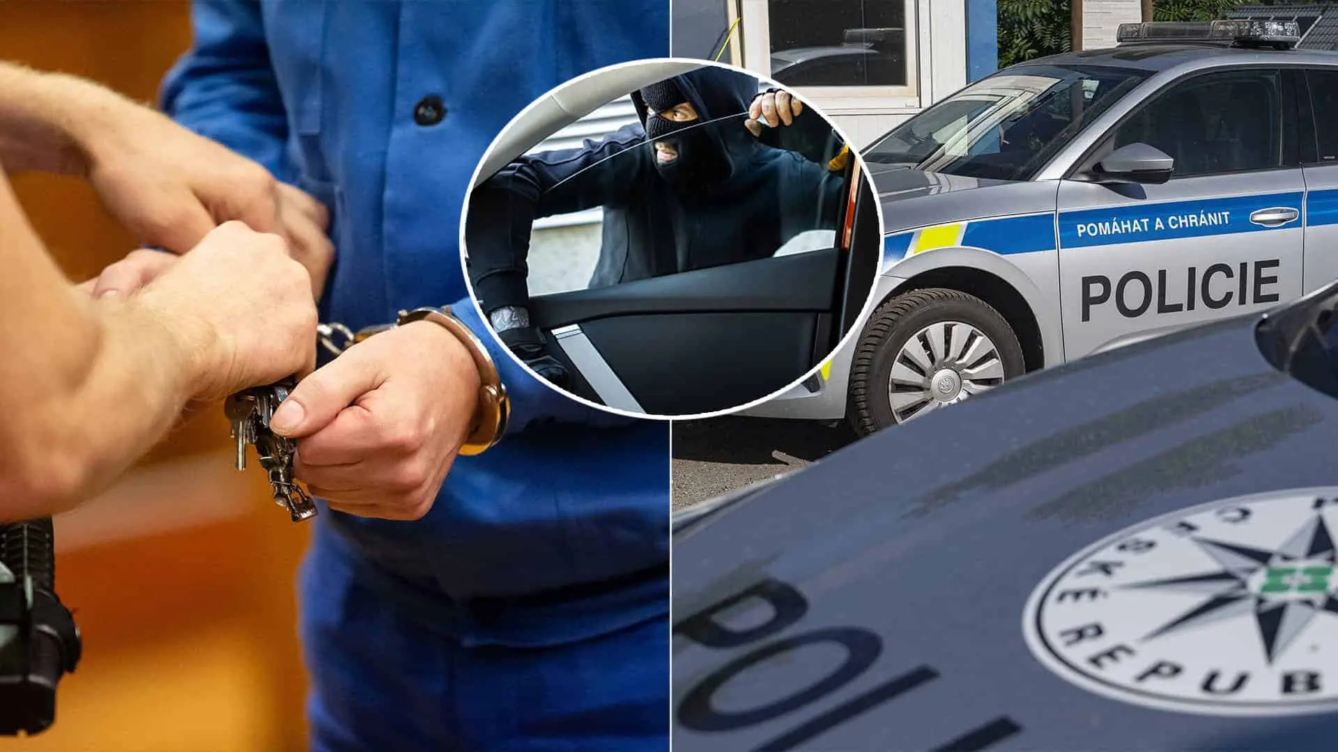 auto zlodej krádež Česko