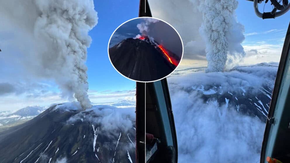 Kamčatka Krašeninnikova sopka