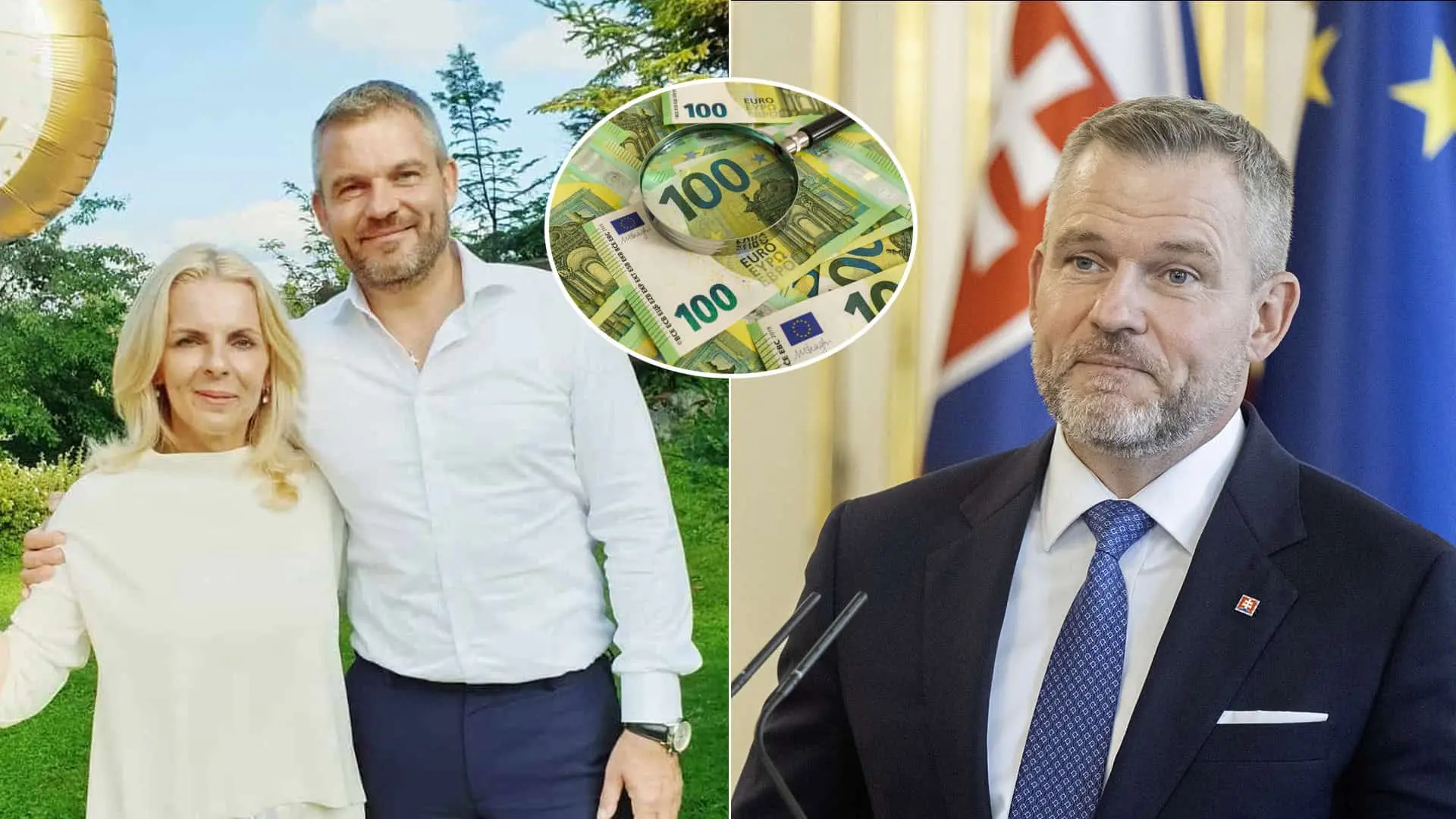 Peter Pellegrini, Eva Pellegrini peniaze