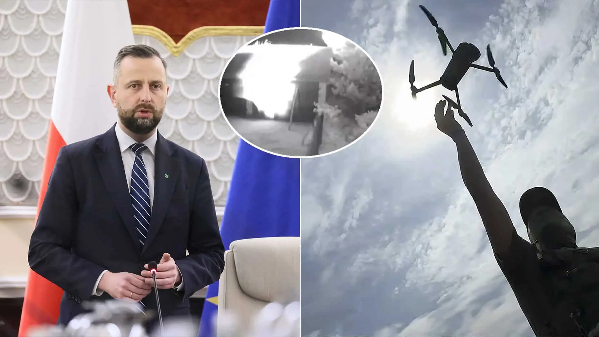 Poľsko explózia dron