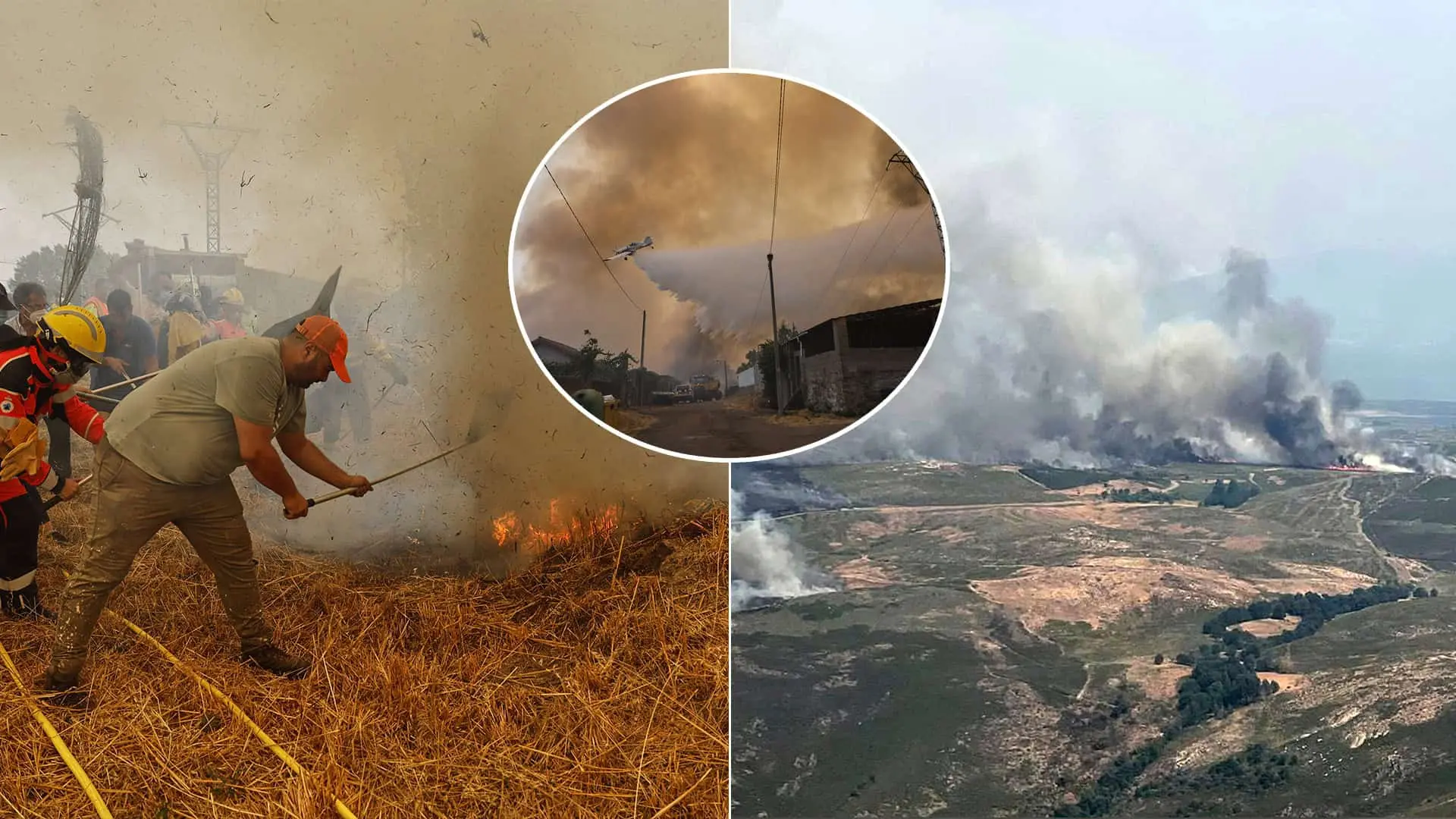 Požiare v Španielsku