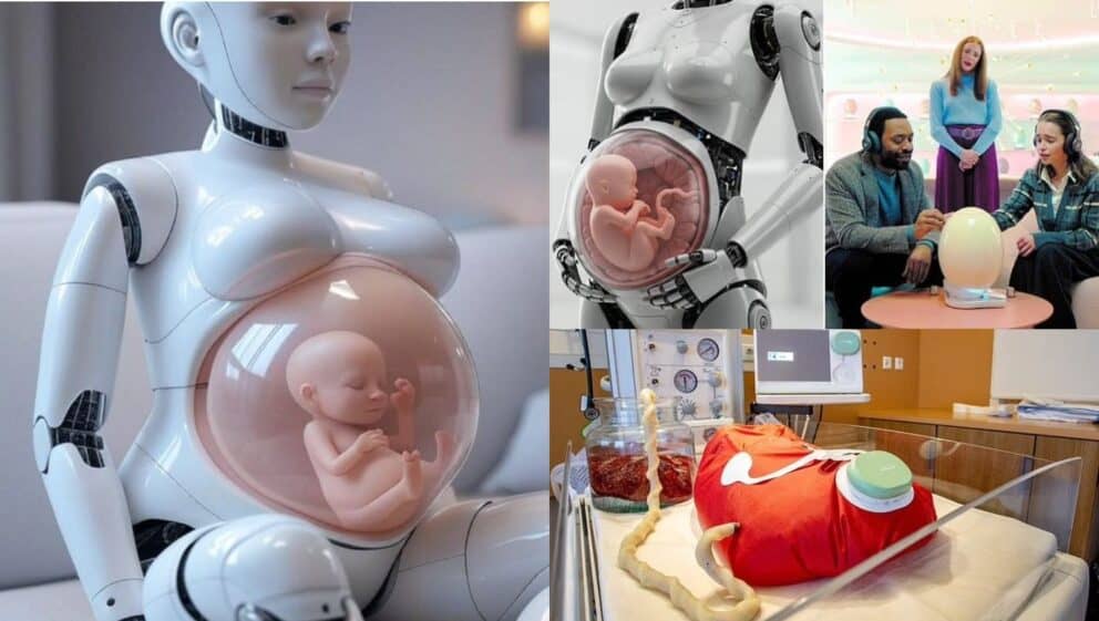 Robot má porodiť ľudské dieťa