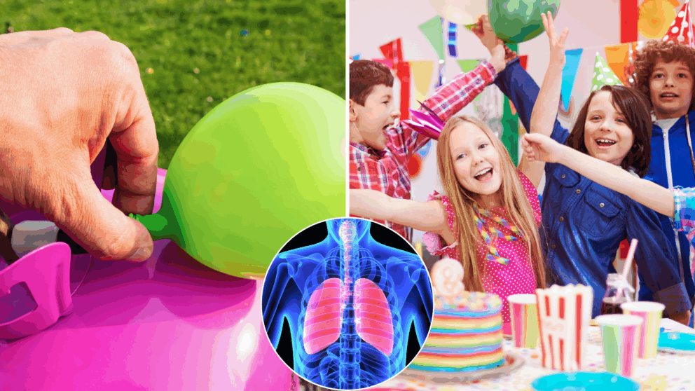 hélium, balóny, oslava