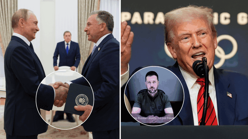 Trump, Putin, Witkoff, Zelenskyj