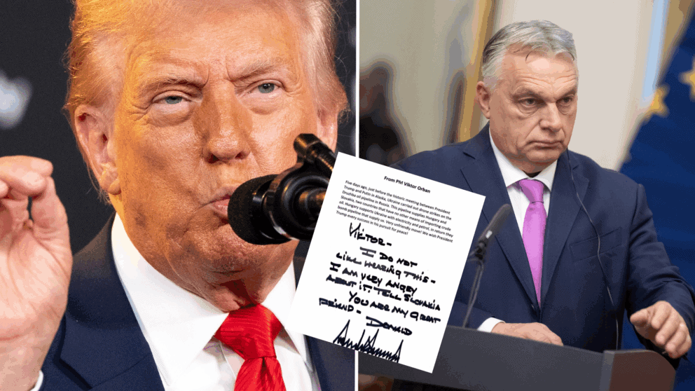 Trump, Orbán, list