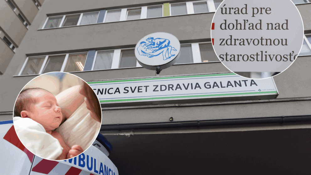 Galanta, nemocnica, podnet, pôrod, úmrtie, rodička