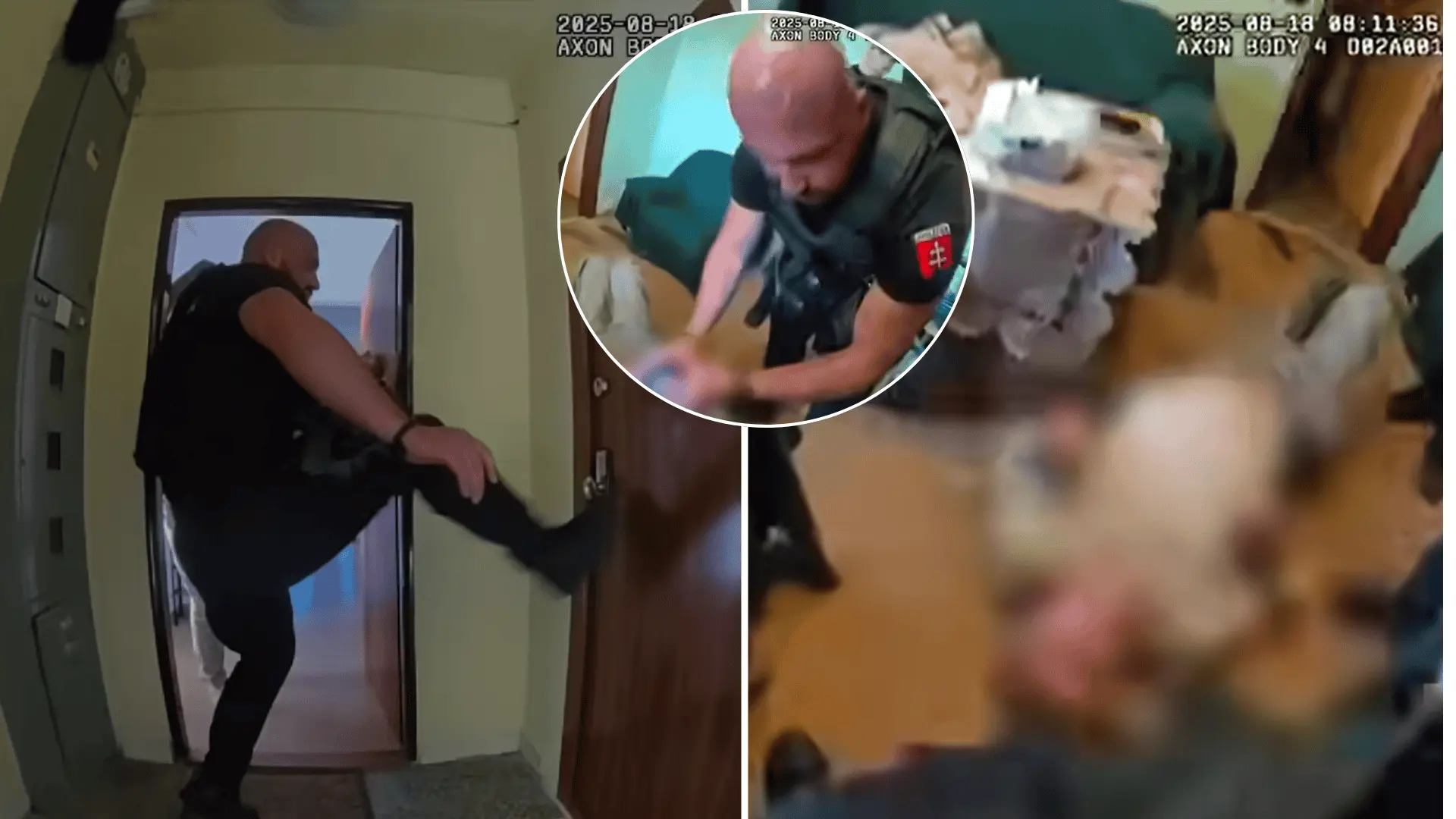 polícia, akcia, Košice