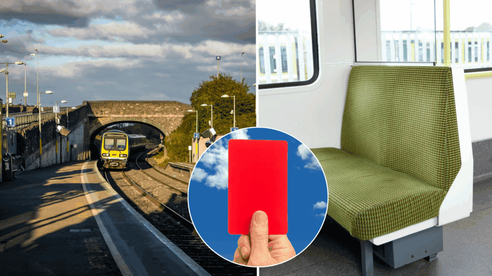 vlak, cestovanie, správanie, nevhodné, pokuta