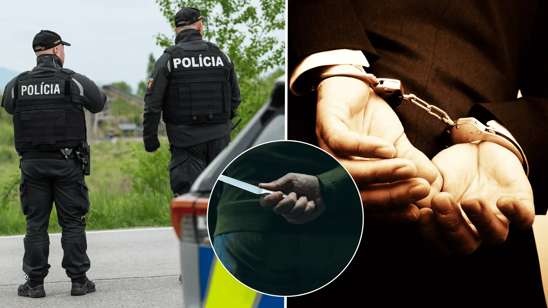 nôž Dubnica nad Váhom, polícia, krimi, dobodanie