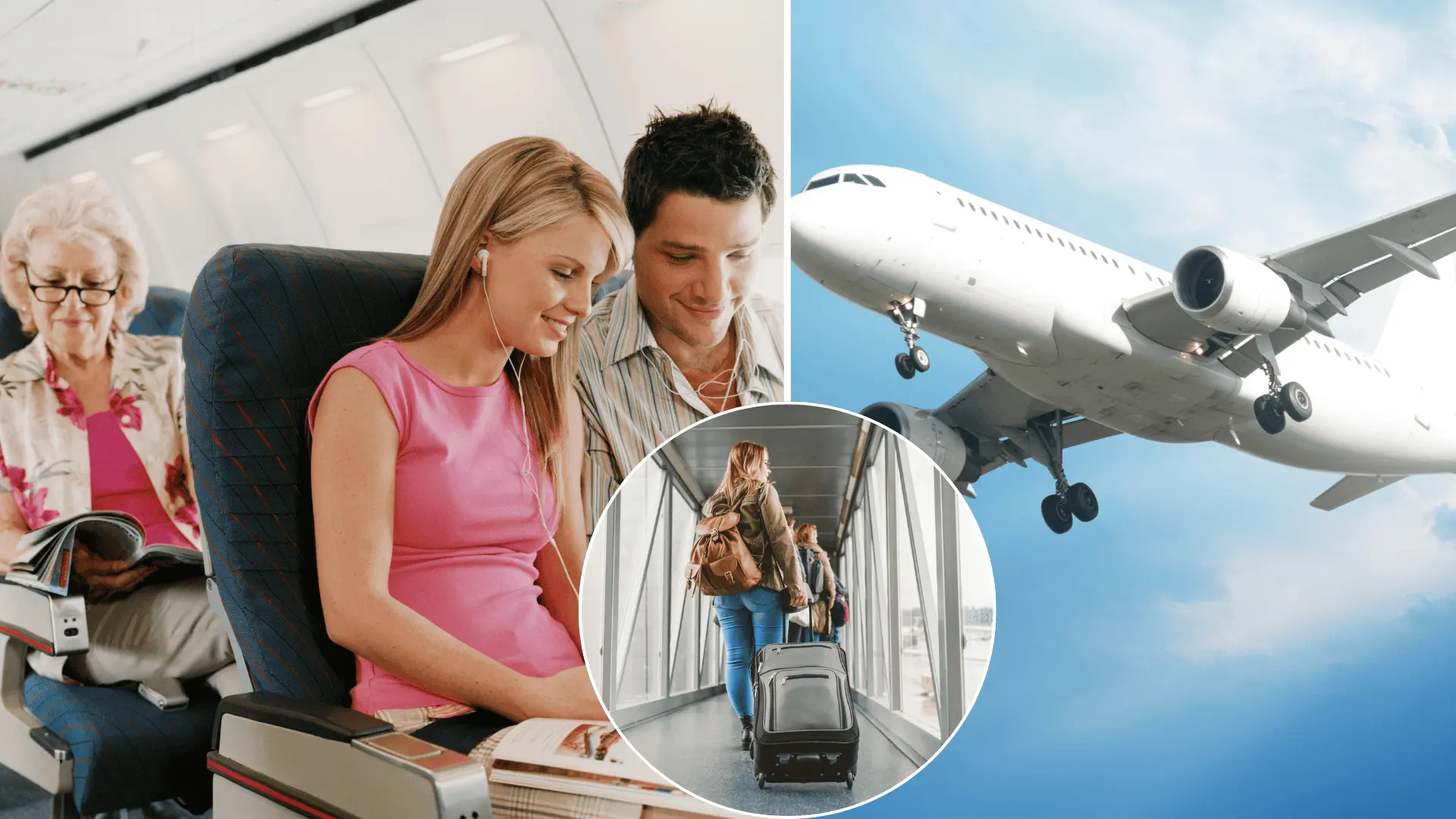 cestovanie, lietanie, správanie, paluba