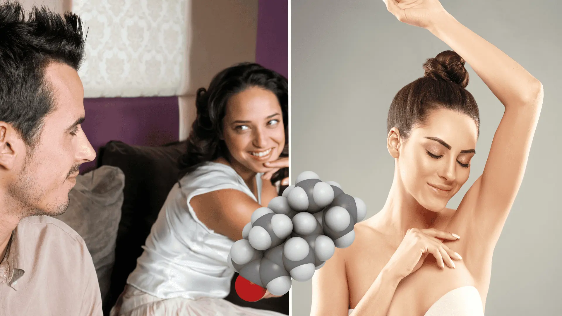 podpazušie, feromóny