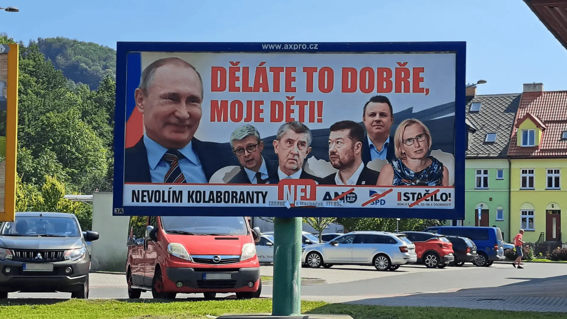 Česko, billboard, kampaň