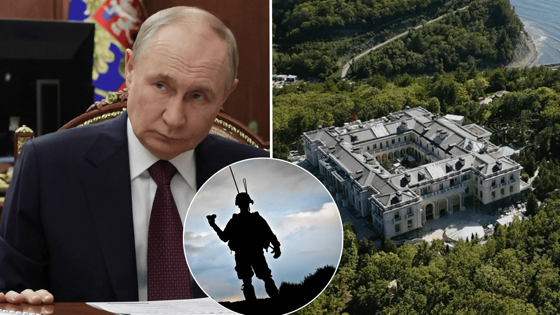 Putin, sídlo, dron, požiar