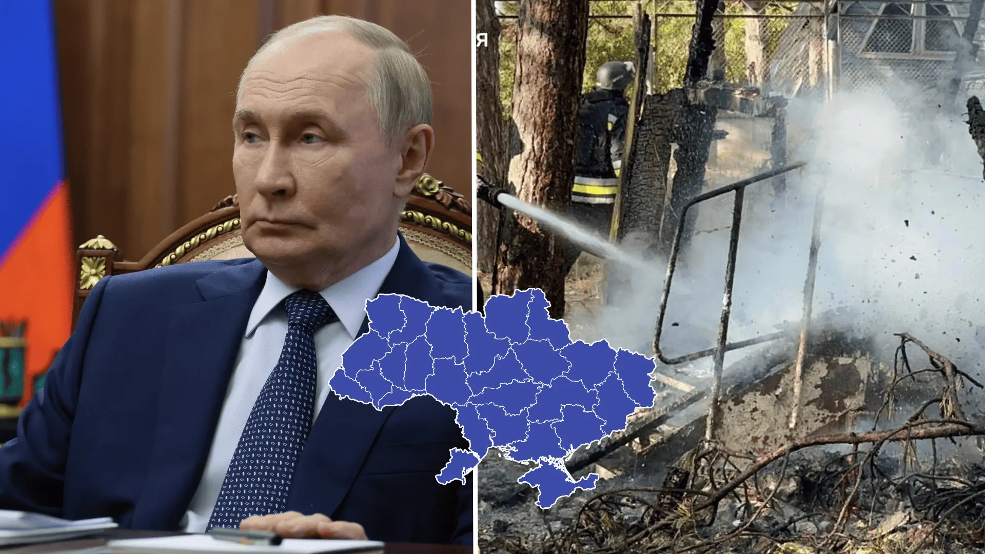 Putin, Ukrajina, 90. roky