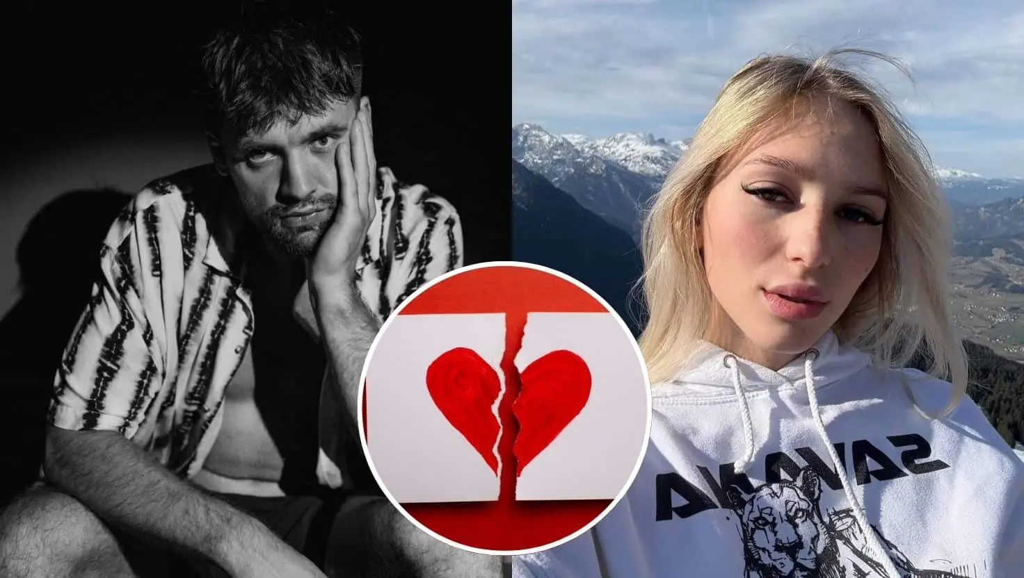 Filip Sulík (vľavo) a jeho priateľka Kristína (vpravo).